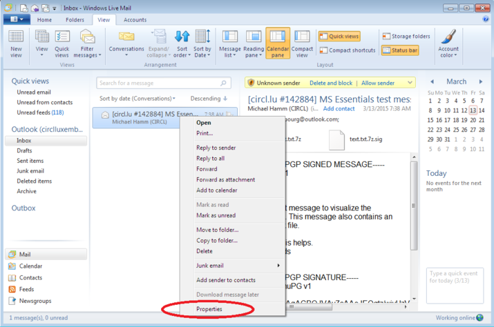 Windows Live Mail