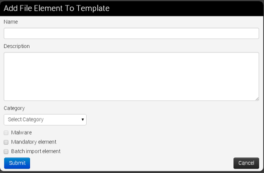 This element will generate attachments based on user entry.